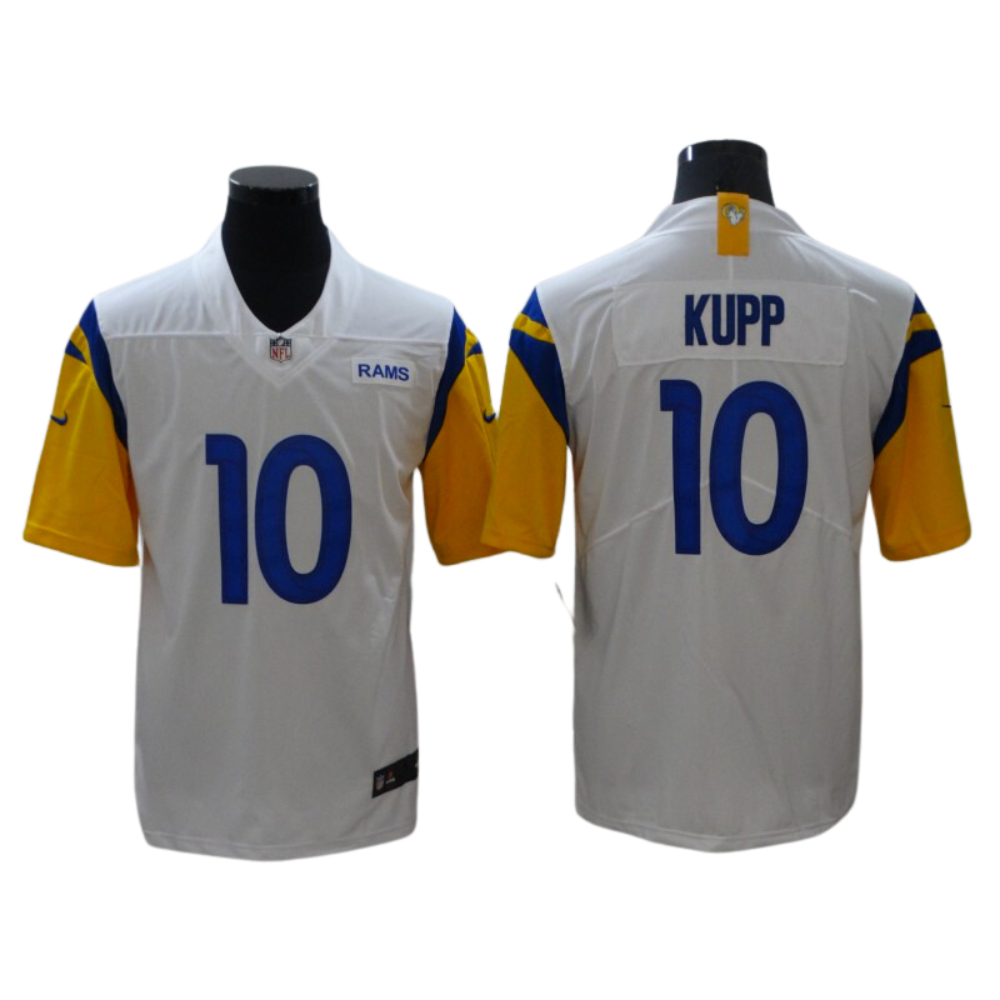 Jersey Cooper Kupp #10 Los Angeles Rams blanco