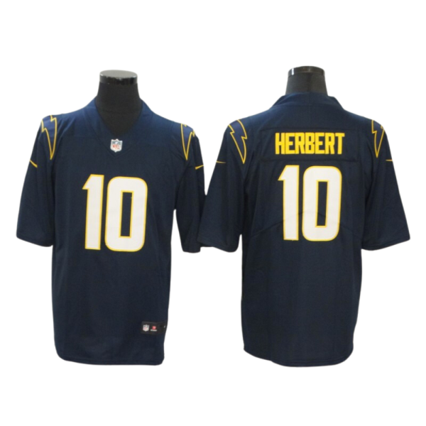 Jersey Justin Herbert #10 Los Angeles Chargers navy