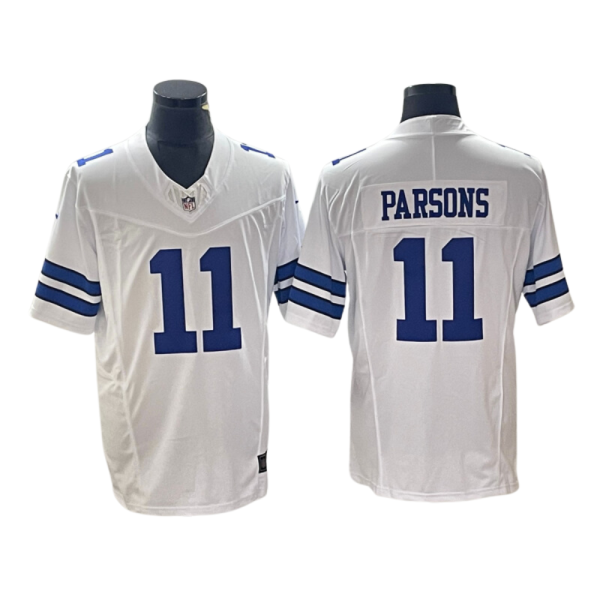 Jersey Micah Parsons #11 Dallas Cowboys Blanco