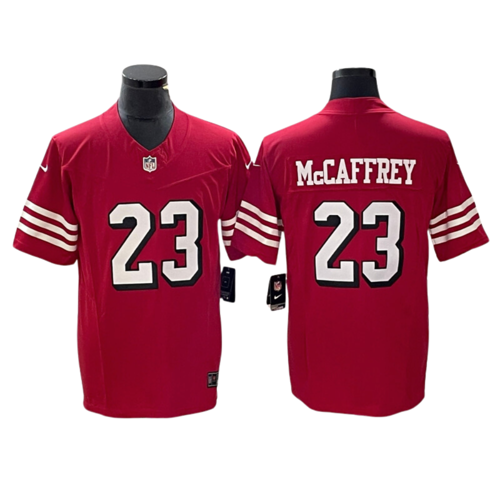 JErsey Christian McCaffrey #23 Scarlet