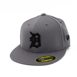 Gorra Cerrada Tigres Detroit Gris