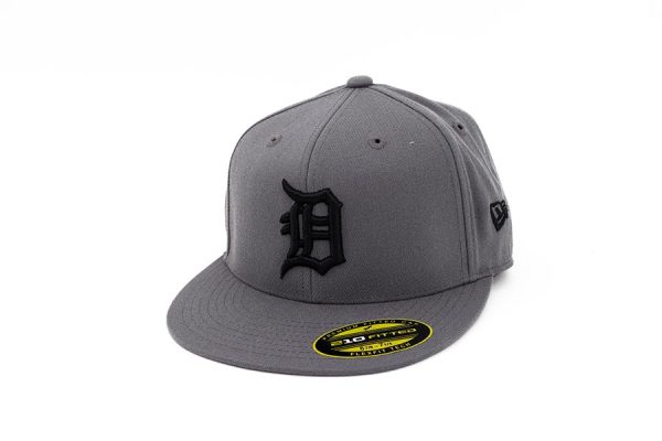 Gorra Cerrada Tigres Detroit Gris