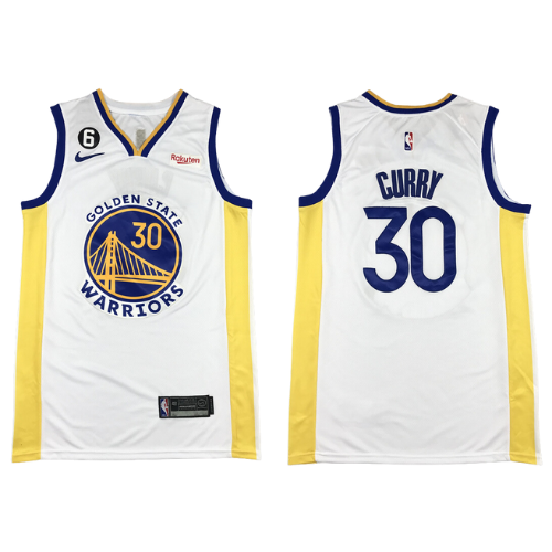 jersey-curry-30-golden-state-warrios balnco