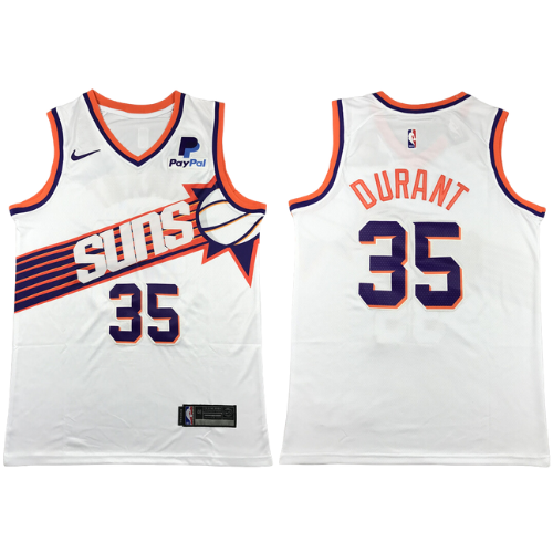 Jersey Kevin Durant #35 Phoenix Suns blanco