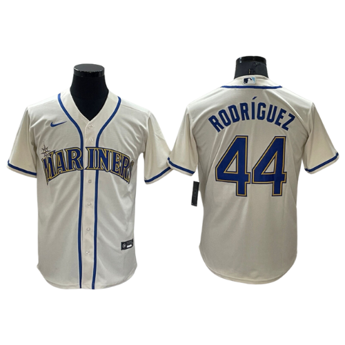 Jersey Rodriguez #44 Seattle Mariners blanco