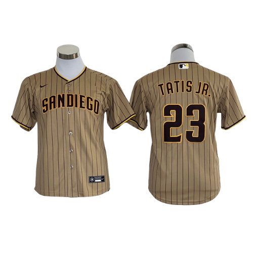 Jersey Tatis Jr #23 San Diego Padres beige