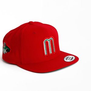 Gorra México Ajustable Rojo