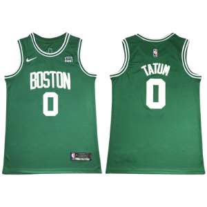 Jersey Tatum #0 Boston Celtics verde