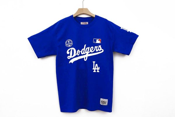 Playera Dodgers LA Azul