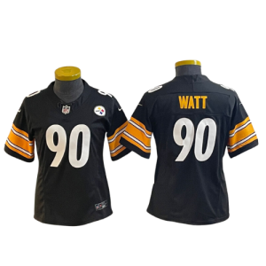 Jersey Pittsburgh Steelers Dama #90 Watt