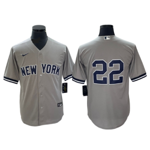 Jersey Soto #22 NY Yankess Gris