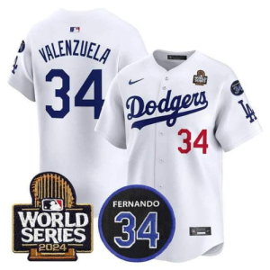 Jersey Valenzuela #34 World Series 2024 SE