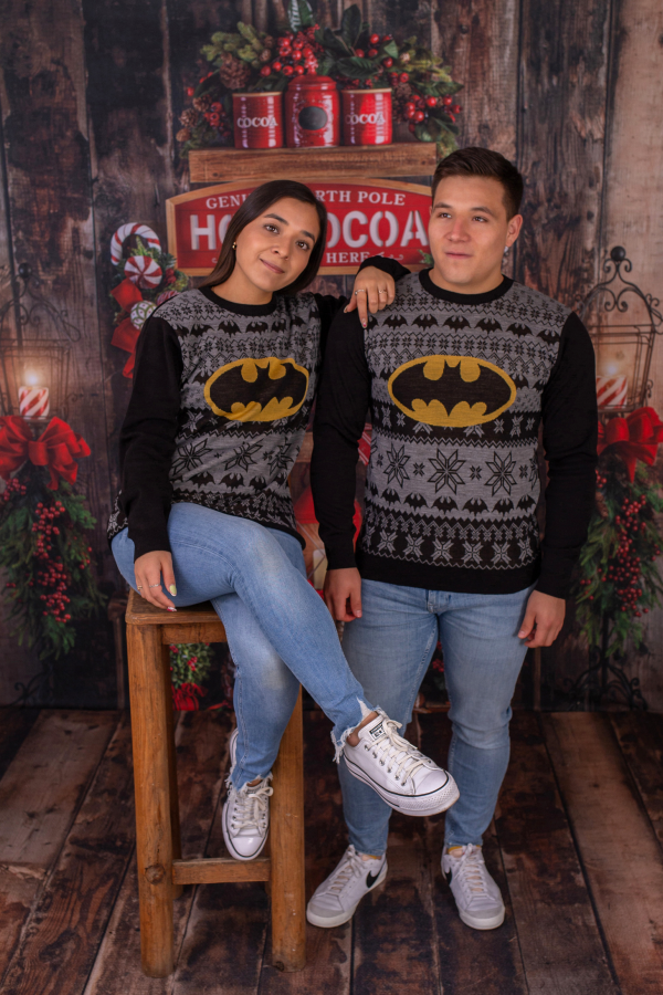 Ugly Sueter Navideño Batman